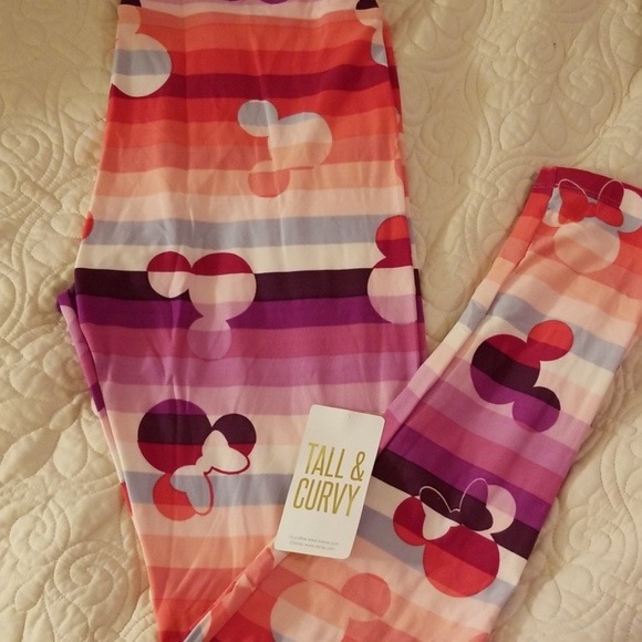 LuLaRoe Pants - NWT TC DISNEY LULAROE LEGGINGS MICKEY & MINNIE